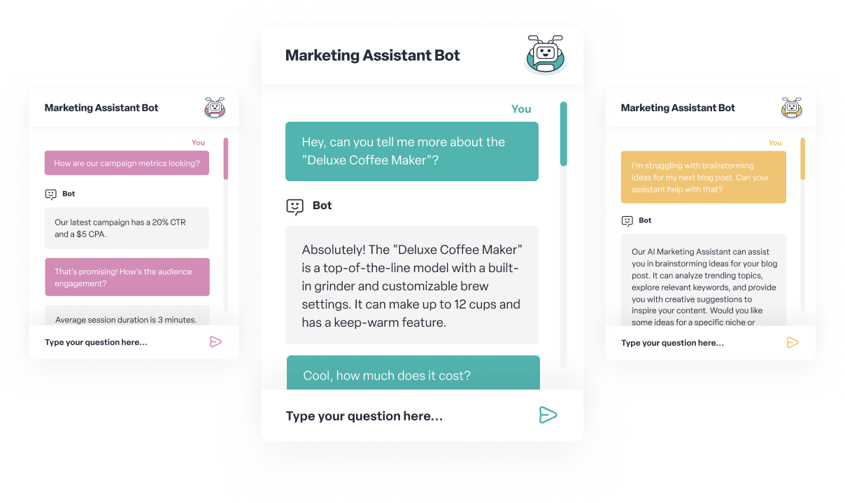 Your AI Chatbot Marketing Assistant bot
